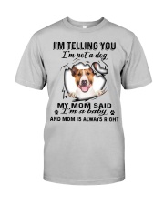 Bull Terrier A Baby Classic T-Shirt front