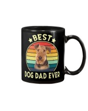 Airedale Terrier Dad Ever Mug tile