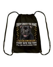 Staffordshire Bull Terrier 1 Watching Drawstring Bag tile