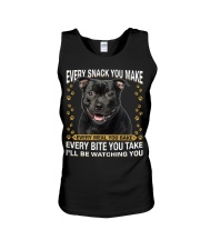 Staffordshire Bull Terrier 1 Watching Unisex Tank tile