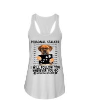 Puggle Follow You Ladies Flowy Tank tile