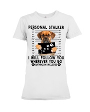 Puggle Follow You Premium Fit Ladies Tee tile