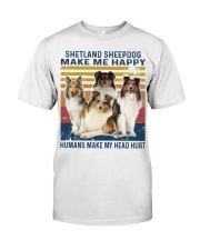 Shetland Sheepdog Make Me Happy Premium Fit Mens Tee tile
