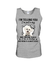Bichon Frise A Baby Unisex Tank tile