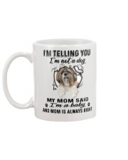 Shih Tzu Telling Mug back