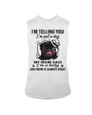 Black Pug A Baby Sleeveless Tee tile