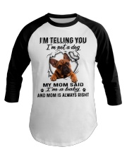French Bulldog A Baby Baseball Tee tile