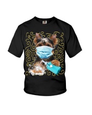 Yorkshire Terrier Hand Wash Youth T-Shirt tile