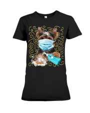 Yorkshire Terrier Hand Wash Premium Fit Ladies Tee tile