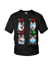Siberian Husky Right Youth T-Shirt tile
