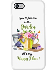 HAPPY PLACE GARDEN Phone Case tile