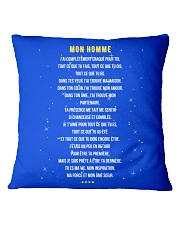 MON HOMME - Print TWO SIDED - CADEAU PARFAIT Square Pillowcase thumbnail