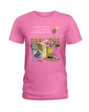 Le Bonheur Se Cultive Ladies T-Shirt tile