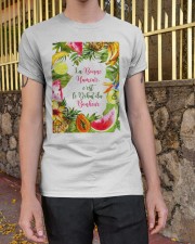 BONHEUR TROPICAL - PRINT TWO SIDED - PERFECT GIFT Classic T-Shirt apparel-classic-tshirt-lifestyle-21