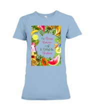 BONHEUR TROPICAL - PRINT TWO SIDED - PERFECT GIFT Premium Fit Ladies Tee tile