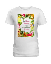BONHEUR TROPICAL - PRINT TWO SIDED - PERFECT GIFT Ladies T-Shirt tile