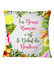 BONHEUR TROPICAL - PRINT TWO SIDED - PERFECT GIFT Square Pillowcase tile