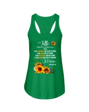 À Ma Fille Perfect gift Sunflower Ladies Flowy Tank thumbnail