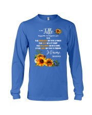 À Ma Fille Perfect gift Sunflower Long Sleeve Tee thumbnail
