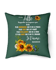 À Ma Fille Perfect gift Sunflower Indoor Pillow - 16” x 16” thumbnail