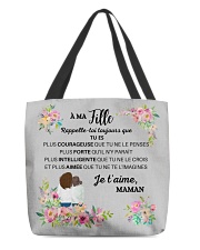 Je t'aime ma fille All-Over Tote tile