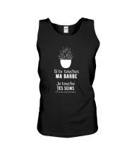Touche Ma Barbe Unisex Tank tile