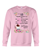 À MA FILLE - JE T'AIME POUR TOUJOURS Crewneck Sweatshirt tile
