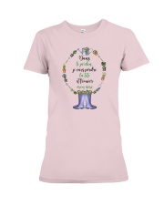 TROUVER MON ÂME - PRINT TWO SIDED - PERFECT GIFT Premium Fit Ladies Tee tile
