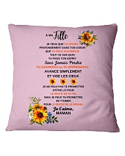PERFECT GIFT - Print two-sided PARFAIT CADEAU Square Pillowcase thumbnail