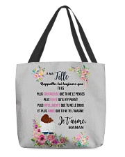 À Ma Fille Perfect Gift - Cadeau Parfait All-over Tote thumbnail