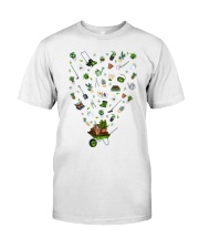 GARDEN PAPA PAPI - PRINT TWO SIDED - PERFECT GIFT Premium Fit Mens Tee front