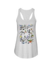 GARDEN JARDIN MUSIC LOVER Ladies Flowy Tank thumbnail