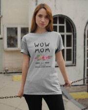 WOW MOM - PERFECT GIFT MAMAN Classic T-Shirt apparel-classic-tshirt-lifestyle-19