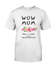 WOW MOM - PERFECT GIFT MAMAN Classic T-Shirt tile