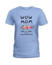 WOW MOM - PERFECT GIFT MAMAN Ladies T-Shirt thumbnail