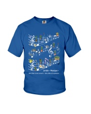JARDIN et MUSIQUE Youth T-Shirt tile