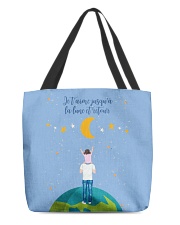 JUSQU'À LA LUNE - CADEAU FILLE All-Over Tote tile