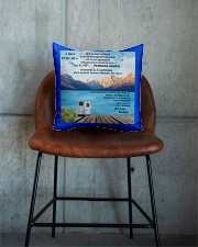 CADEAU PETIT FILS - PERFECT GIFT Square Pillowcase aos-pillow-square-front-lifestyle-04