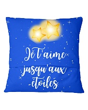 CADEAU PETIT FILS - PERFECT GIFT Square Pillowcase back