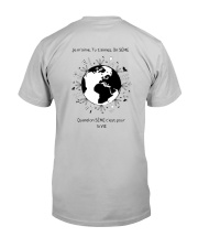 La Vie Comme Une Bicyclette Classic T-Shirt back