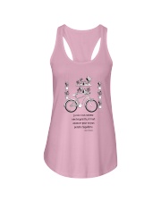 La Vie Comme Une Bicyclette Ladies Flowy Tank tile