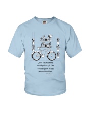 La Vie Comme Une Bicyclette Youth T-Shirt tile