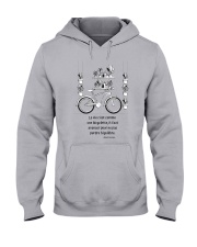 La Vie Comme Une Bicyclette Hooded Sweatshirt tile
