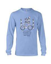 La Vie Comme Une Bicyclette Long Sleeve Tee tile