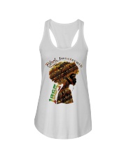 Girl Black Juneteenth since 1865 shirt Ladies Flowy Tank thumbnail