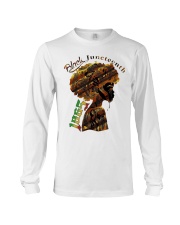 Girl Black Juneteenth since 1865 shirt Long Sleeve Tee thumbnail