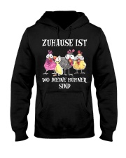 Hühner Hooded Sweatshirt thumbnail