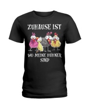 Hühner Ladies T-Shirt front