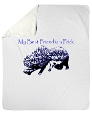 My Prick My Friend Sherpa Fleece Blanket - 50" x 60" thumbnail