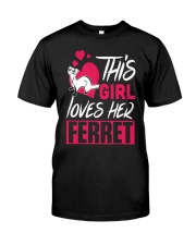 This Girl Loves Her Ferret Classic T-Shirt thumbnail